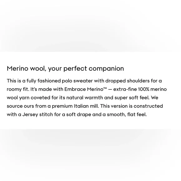 Aritzia Wilfred Clara Merino Wool Waist Sweater - Picture 9 of 10